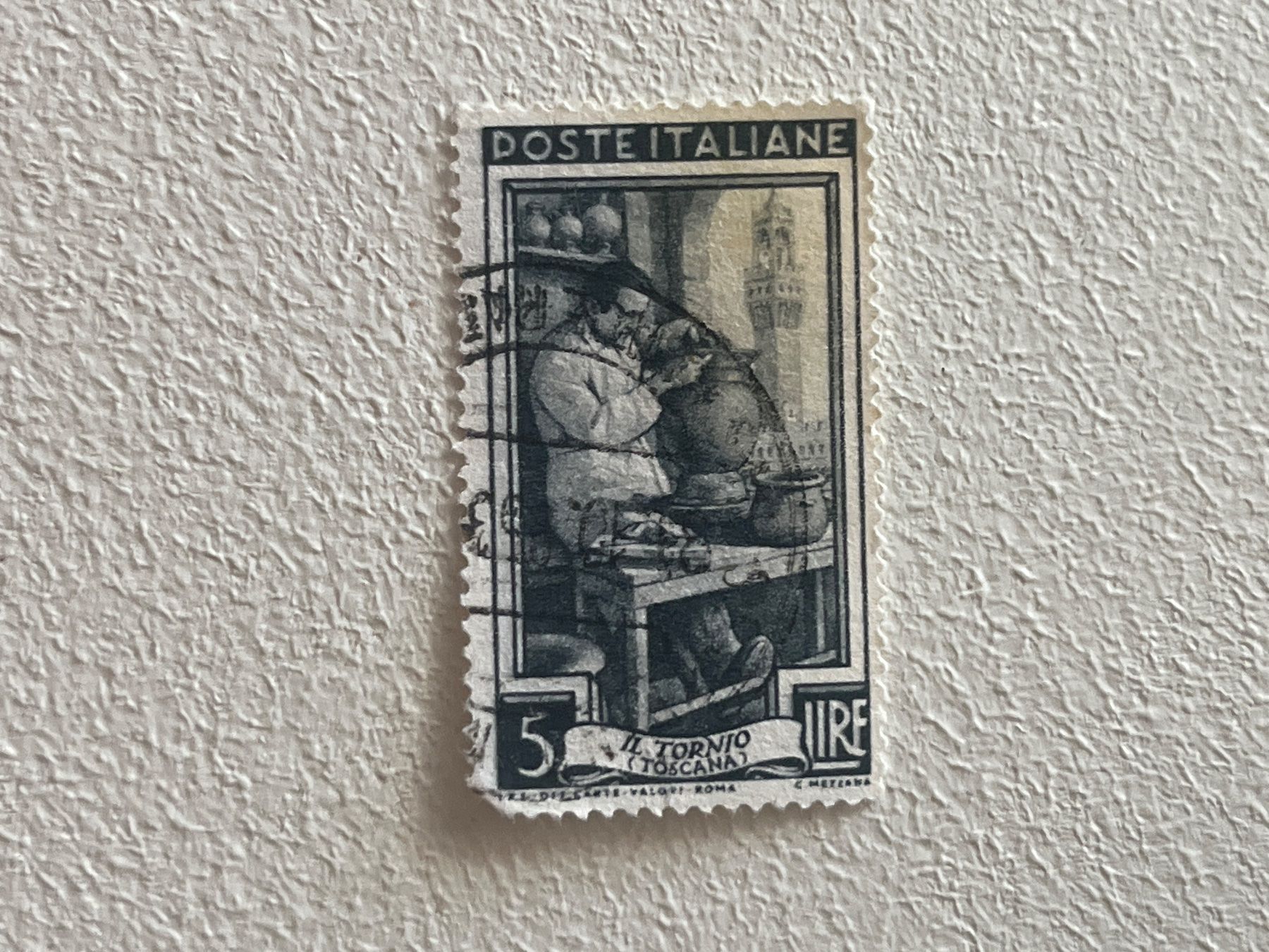 Tous les timbres: Italia Briefmarke – D'occasion à Chiasso par AzenYa