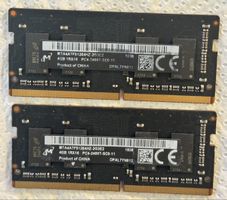 RAM Speicher Micron 8GB 2x4GB DDR4-2400 SO-DIMM gebraucht
