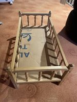 Puppenbettli / Holz - Bett / Kinderspielzeug / Top Zustand!