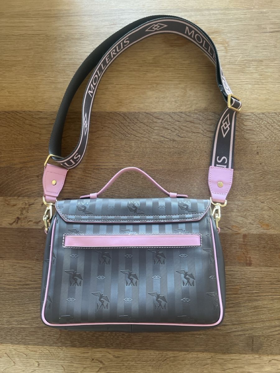 Maison Mollerus Borse da donna: Maison Mollerus Handtasche braun/rosa – Usato da Ebikon venduto da mar_lwl5 1
