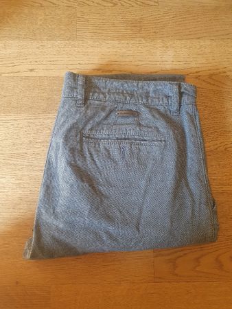ALBERTO trousers blue grey regular slim fit
