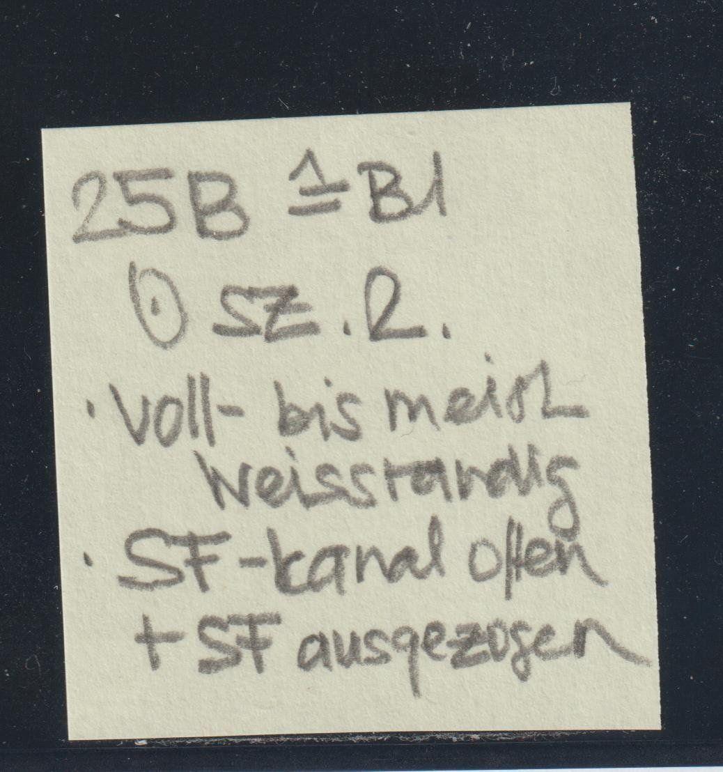 Tous les timbres: Strubel 25 B mit schwarzer Raute – D'occasion à Siebnen par Fstaehli 2