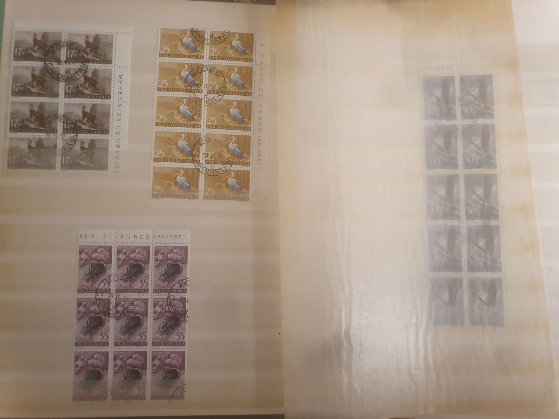Tutti i francobolli: Briefmarken Jugoslavien / Türkei – Usato da Balgach venduto da SIMEON27 2