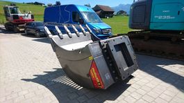 Hydraulische Siebschaufel für Bagger