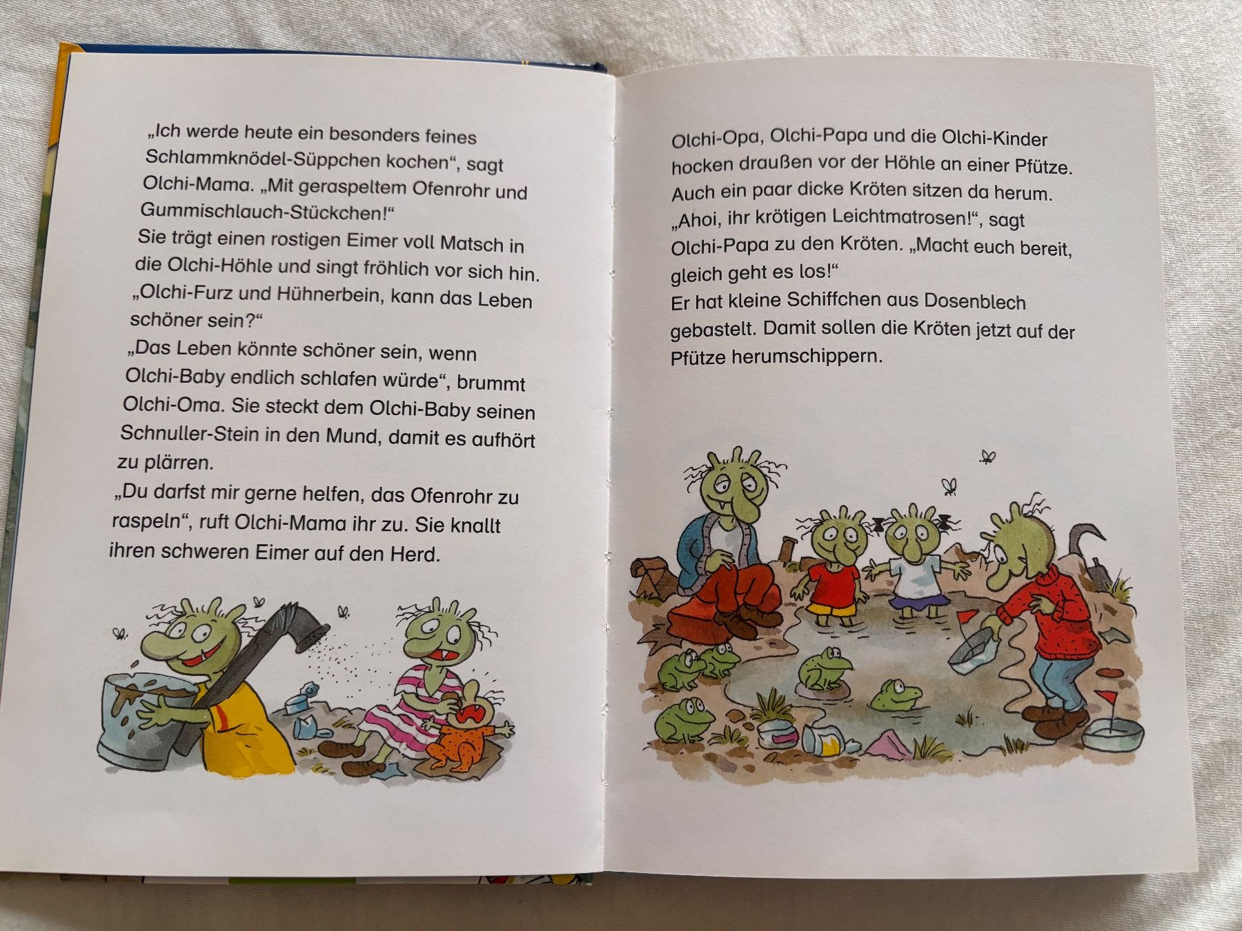 Libri: Die Olchis und der Geist der blauen Berge – Usato da Thun venduto da Melpi2010 2
