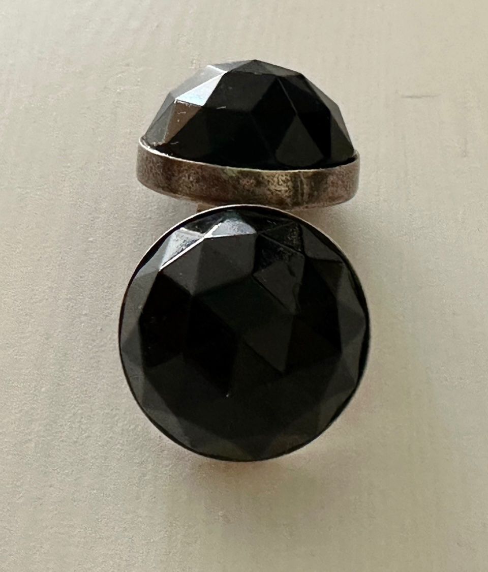 Ohrringe & -stecker: Vintage-Ohrringe, Silber, hoch geformte Cabochons – Gebraucht aus Affoltern am Albis von Sveta75 1