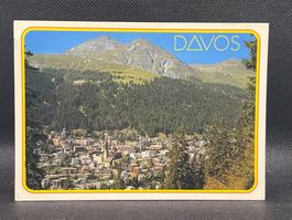 Davos 1560m, Blick auf Schatzalp, Strela, Schiahörner...