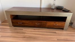 Exklusives TV- Lowboard Massivholz Sideboard (NeuPreis:1200)