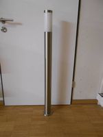 Rostfreie freistehende Aussenlampe inkl. Leuchtmittel