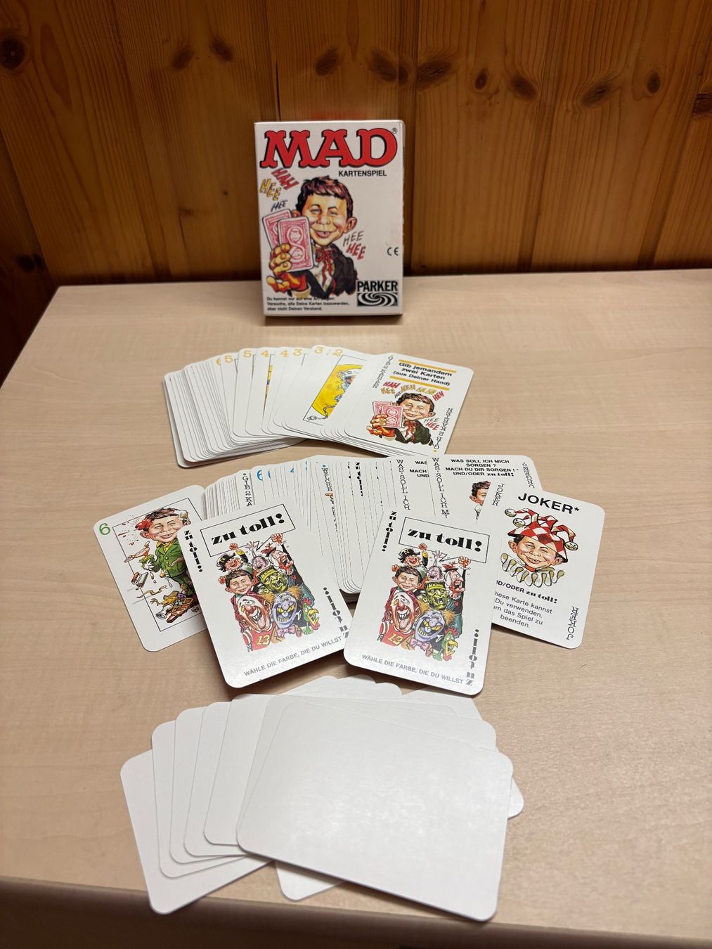 Parker Spiele: MAD Kartenspiel von Parker – Gebraucht aus Rümligen von Sibill 2