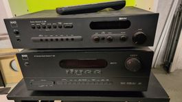 NAD Stereo Receiver C 730 und AV Receiver T 763 schwarz