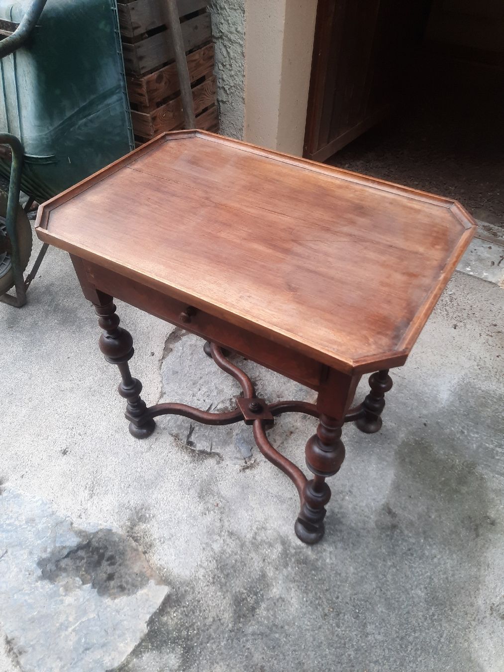 Tische: Table en bois – Gebraucht aus Vernamiège von PraDeNautz-laCave 3