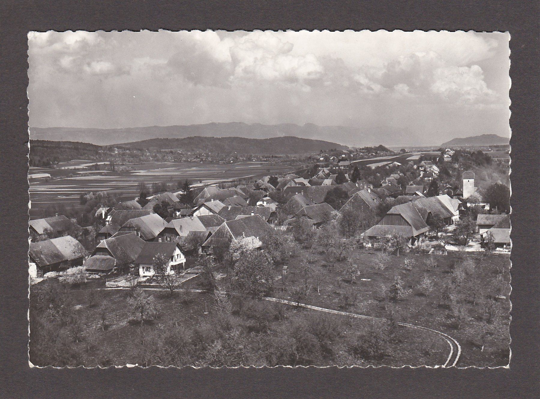 Cartoline postali: WALPERSWIL 1964, Flugaufnahme – Usato da Reiden venduto da cinfis