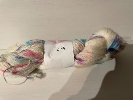 1Knäuel Handgefärbtes Lace Garn Pascuali
