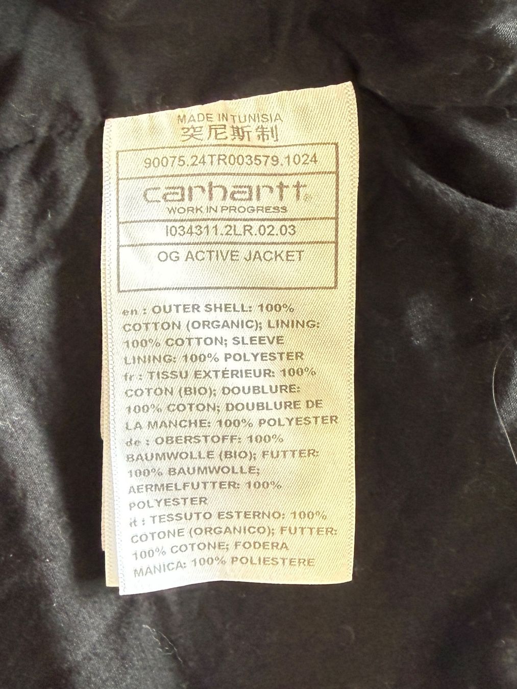 Carhartt Giacche: Carhartt - OG Active Jacket / XL – Nuovo e nell'imballaggio originale da Basel venduto da Mezze 4