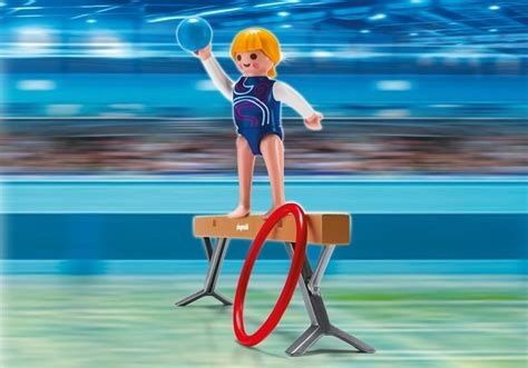 Playmobil Giocattoli: Playmobil 5190 + 5191 Gymnasts – Usato da Lucens venduto da metaD 1