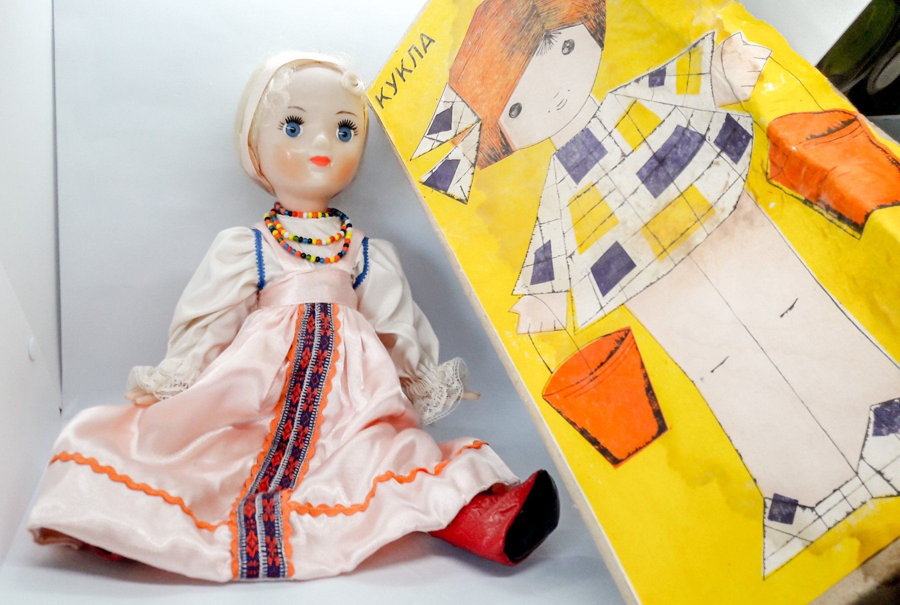 Bambole: Lenigruschka Soviet Doll Puppe poupée URSS Russie 40cm – Usato da Tavannes venduto da Brocashop 7