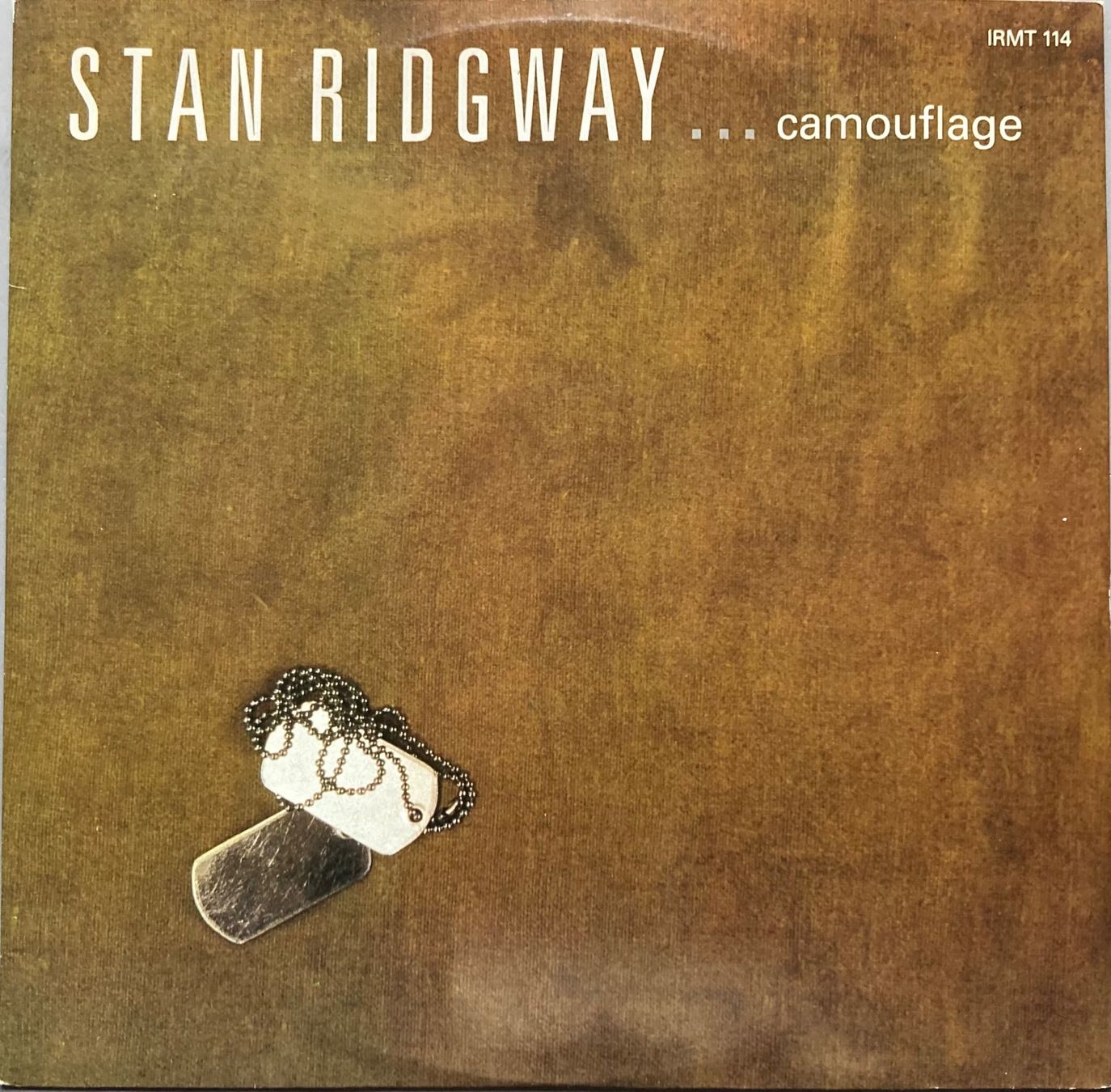 Dischi in vinile: STAN RIDGWAY - CAMOUFLAGE – Usato da Poliez-Pittet venduto da Newtown-Records