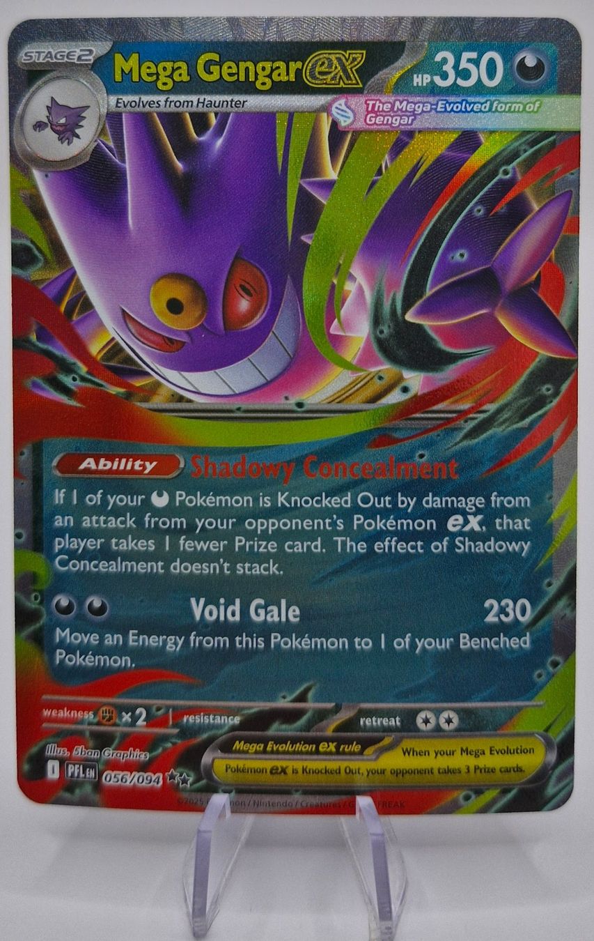 Pokémon Sammelbilder & Trading cards: Mega Gengar EX / Phantasmal Flames /  PFL 056 – Neu (gemäss Beschreibung) aus Arni AG von PokemonCardsStore