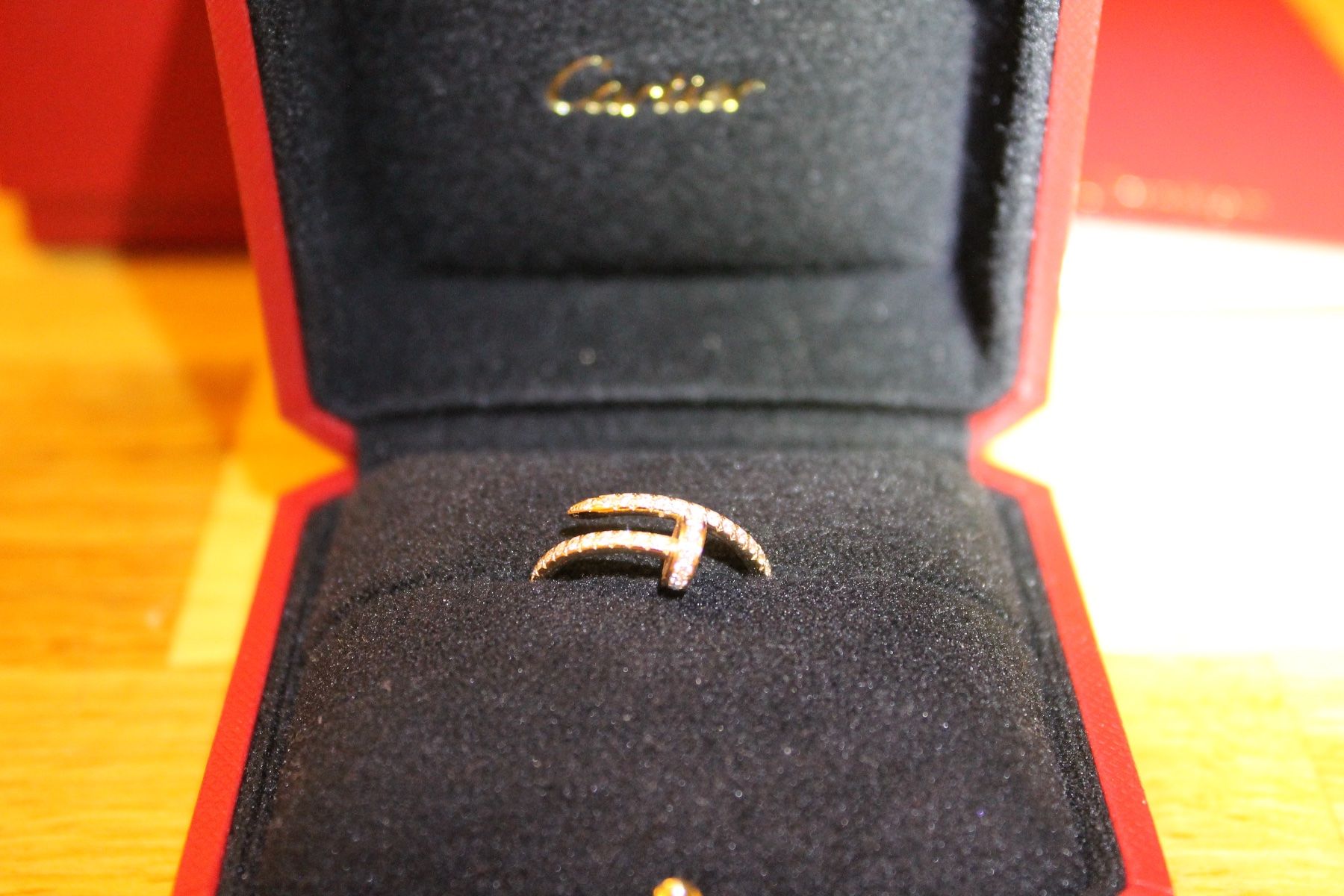 Cartier Ringe: Bague juste un clou, petit modèle, semi-pavée – Gebraucht aus Renens VD von rou_k7m5 2