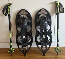 Schneeschuh Set TSL 225 + LEKI Stöcke und Gamaschen