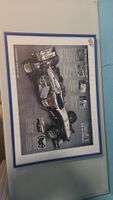 Formel 1 Poster McLaren Mercedes im Rahmen 50 x 70 cm