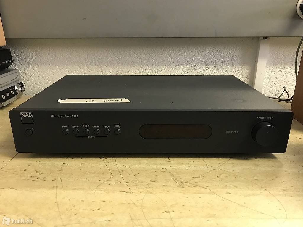 Radios: NAD C 422 RDS Stereo Tuner – Gebraucht aus Horw von Bucher_AG_Horw