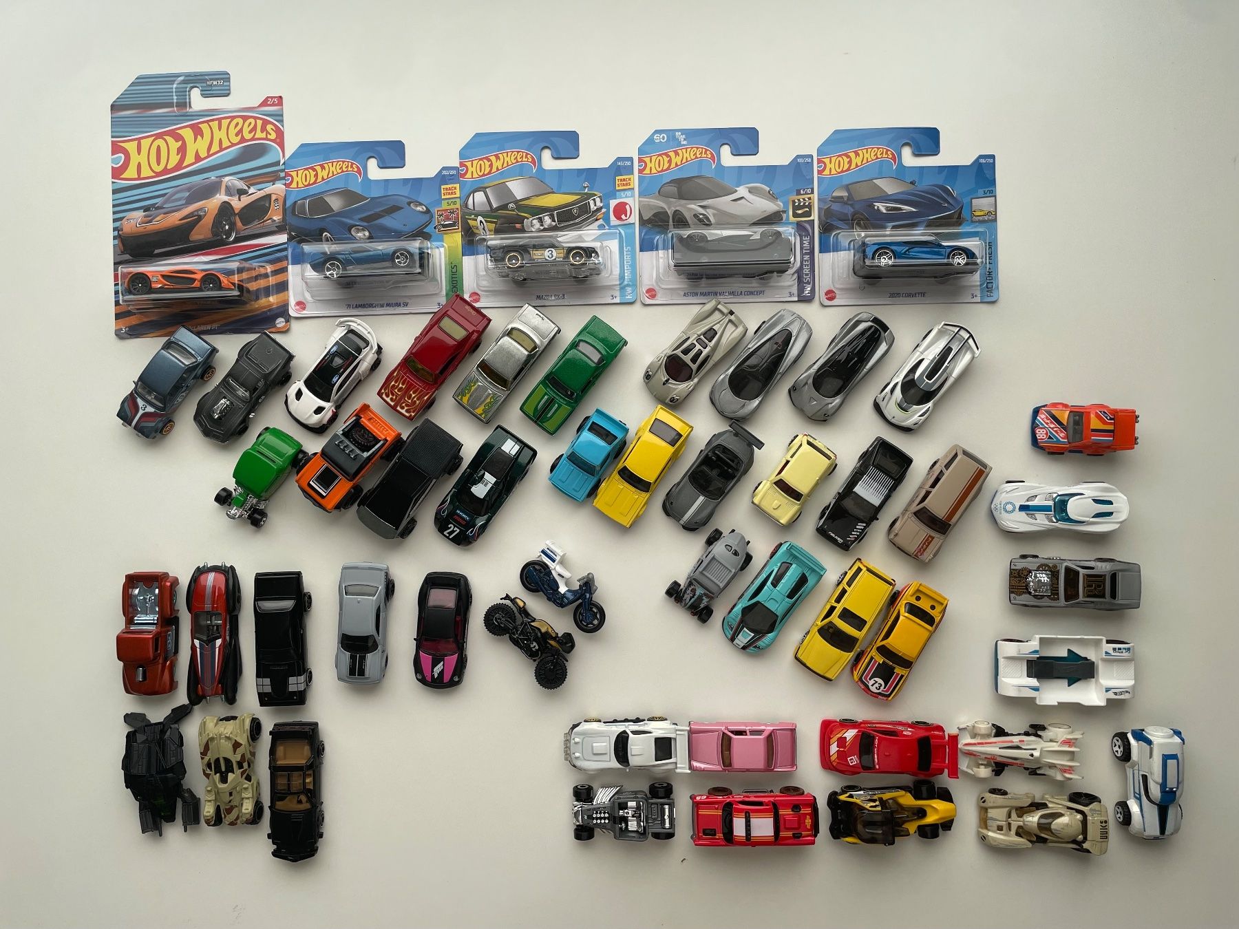 Hot Wheels Modellini d'auto: Hot Wheels Sammlung (52 Modelle) – Nuovo (secondo la descrizione) da Walenstadt venduto da GreenGoblin