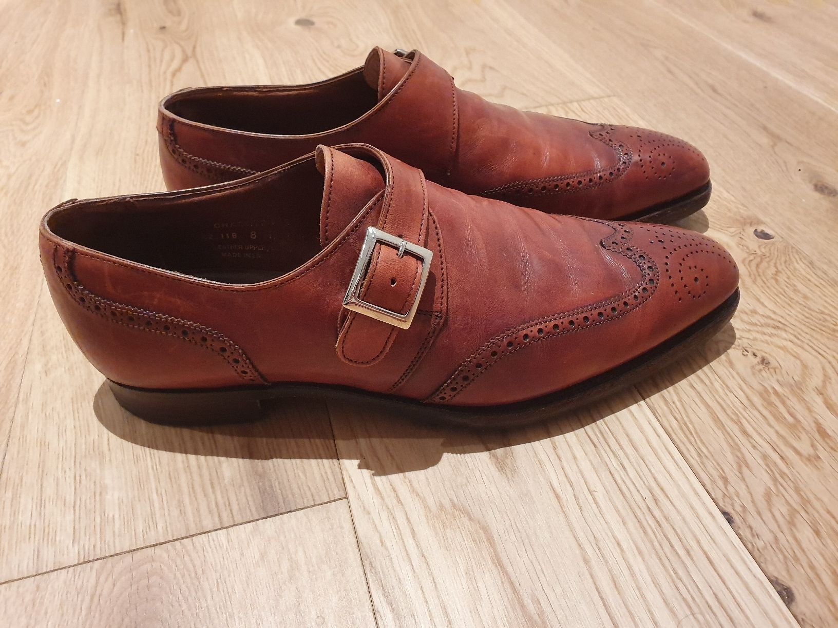 Crockett & Jones Herrenschuhe: Crockett & Jones, Schuhe, Monk, 42 – Neu (gemäss Beschreibung) aus Winterthur von Sjull 2