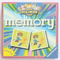 Vintage Digimon Digital Monsters Memory Ravensburger