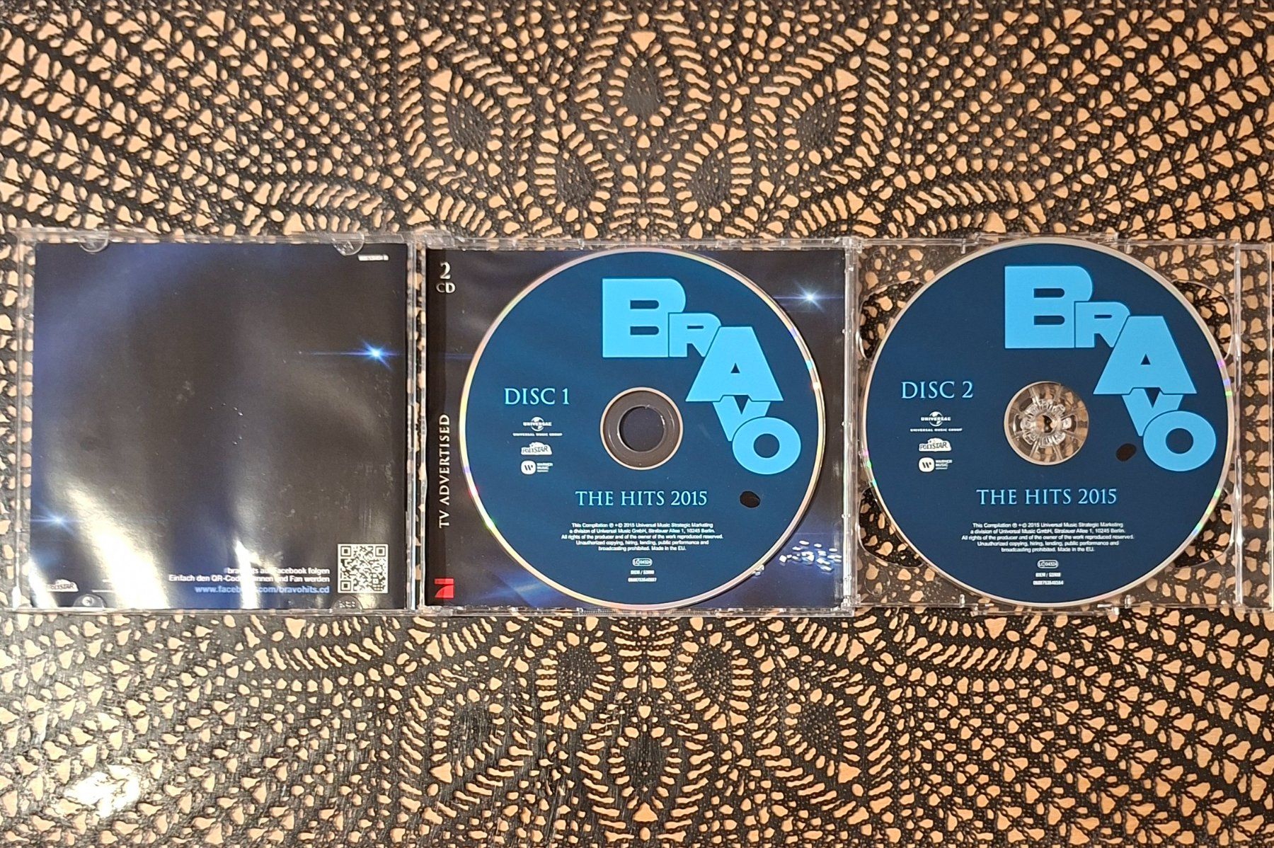 CDs: Bravo Hits - The Hits 2015, 2CD Hit Compilation Sampler 2015 – Gebraucht aus Amriswil von Celini3 2