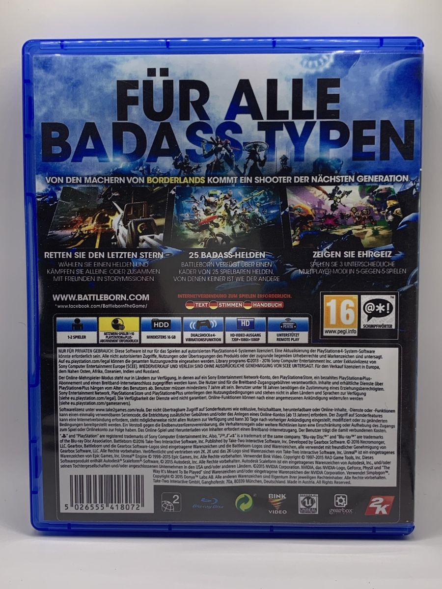 Sony Giochi: Battleborn - PS4 – Usato da Ostermundigen venduto da RG-Collector 1