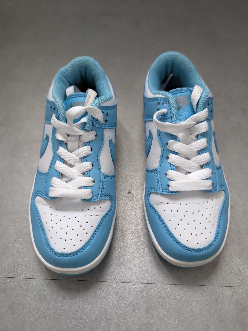 Nike Herrenschuhe: Nike Dunk Low Sneaker hellblau Gr.31 – Gebraucht aus Kaisten von gra_7v6b