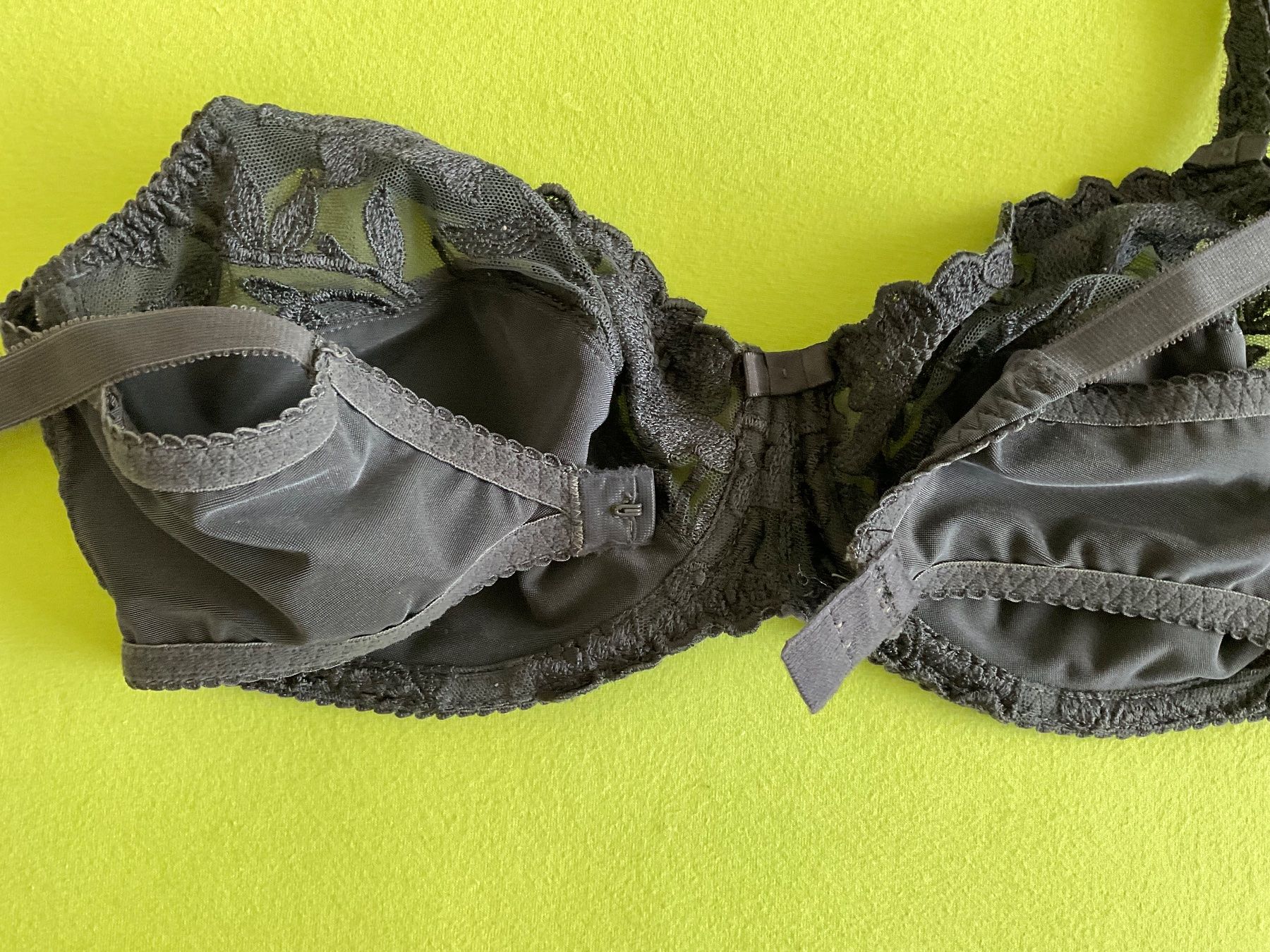 Marie Jo Sonstige Unterwäsche: Marie Jo Spitzen BH 70B anthrazit – Gebraucht aus Urdorf von alda02 2