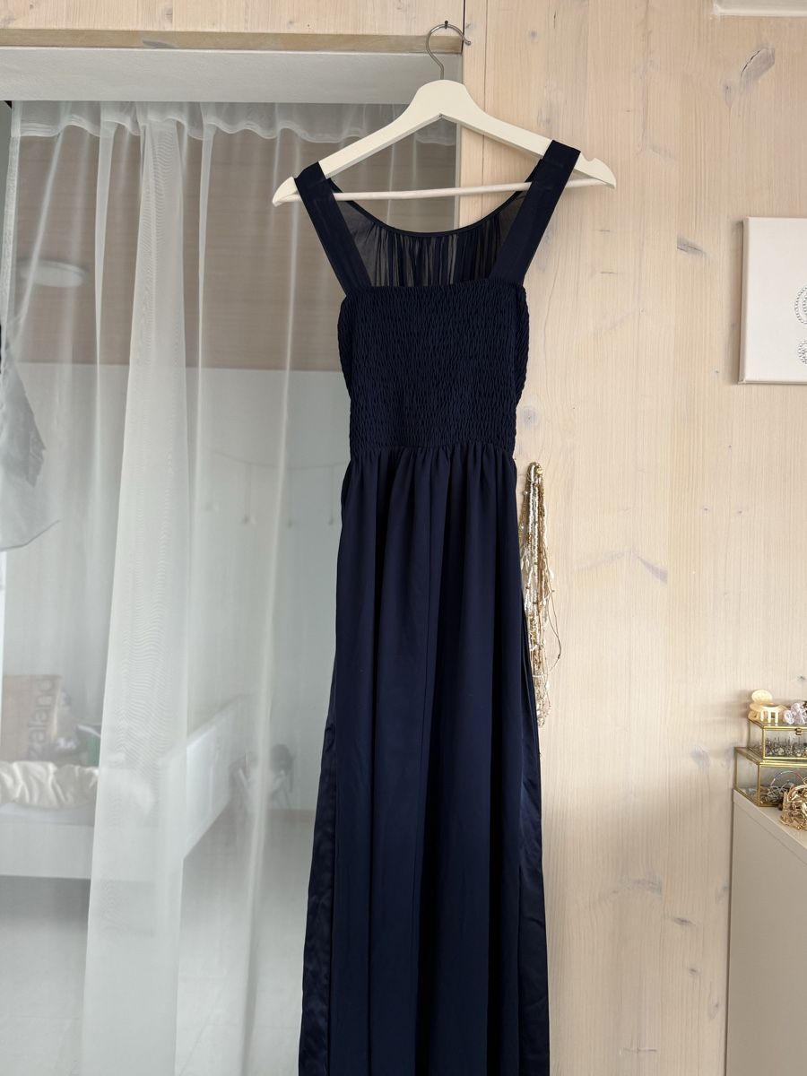 Vestiti: Dunkelblaues Abendkleid, Grösse 34/S – Usato da Lyss venduto da joe_pp6z 4