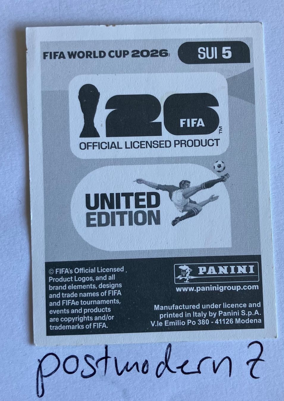 Panini Carte collezionabili: Panini - SUI 5 - Ricardo RODRIGUEZ – Nuovo (secondo la descrizione) da Altstätten SG venduto da postmodern7 1