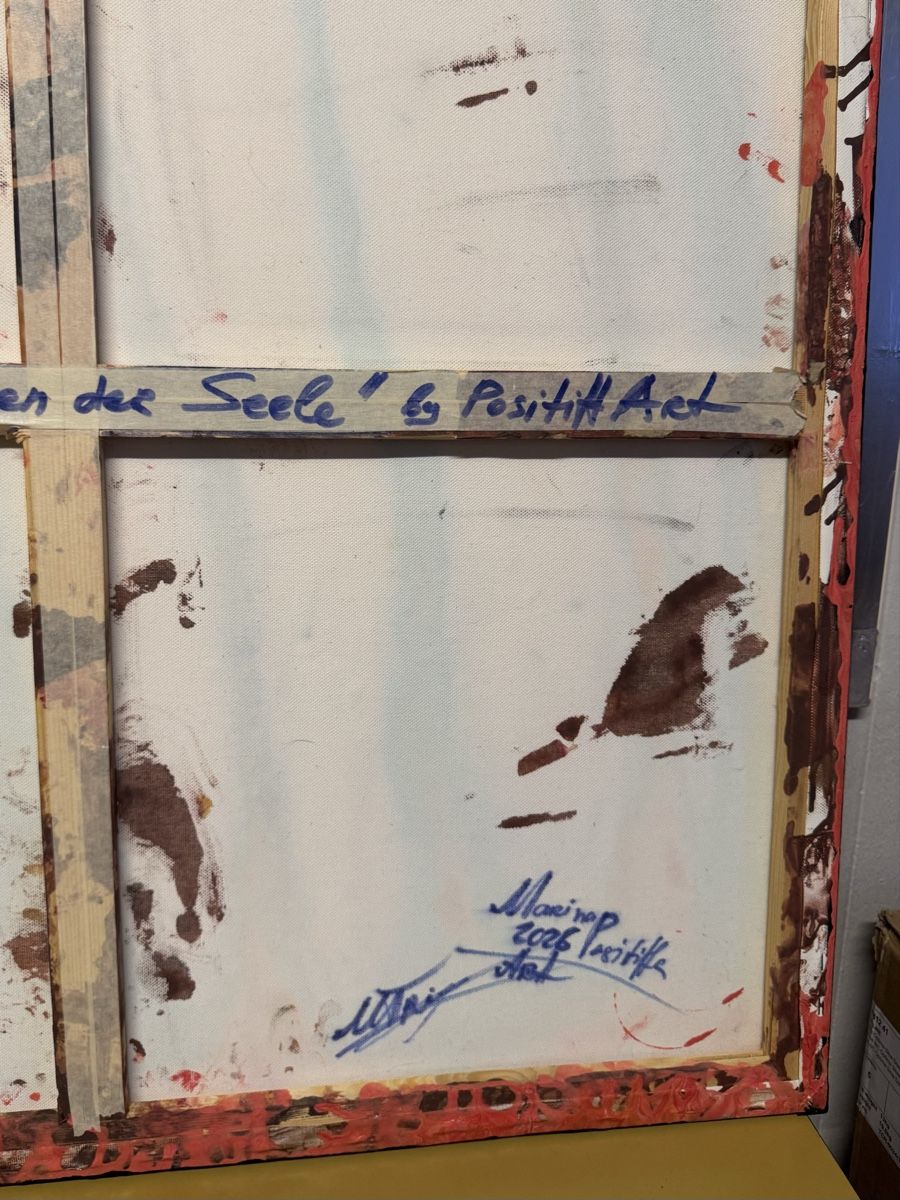 Dipinti: Abstrakte Leinwand Acryl Bild signiert  – Usato da Schlieren venduto da Freundlich02 7