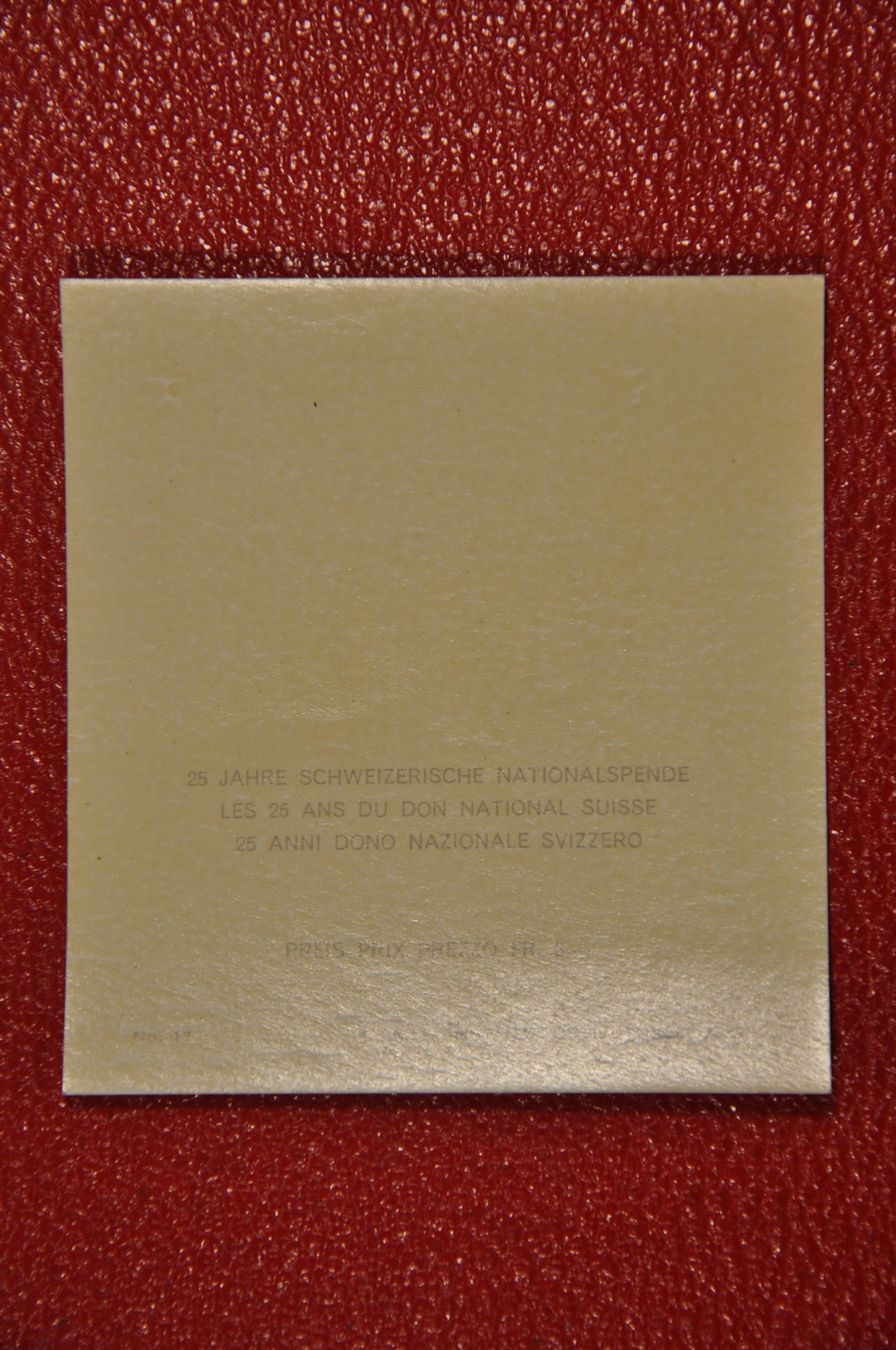 Tutti i francobolli: 1943 Jubiläumsblock W14 postfrisch – Nuovo (secondo la descrizione) da Wolfhalden venduto da Zinauktion 1