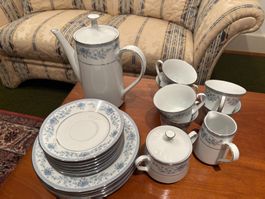 Noritake "Blue Hill" Kaffeeservice