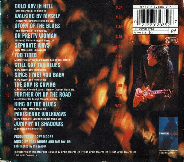 CDs: Moore Gary: Blues alive CD – Neu und originalverpackt aus Steinhausen von Vilivinili 1