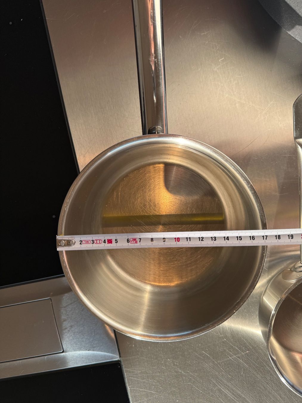 Pentole: 2 Saucenpfannen Edelstahl Migros – Usato da Esslingen venduto da DrBootje 2