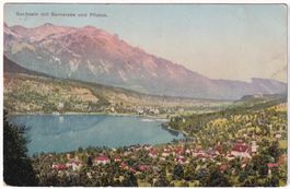 Sachseln mit Sarnersee und Pilatus 1919