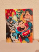 Justice League Bild mit 3D Effekt