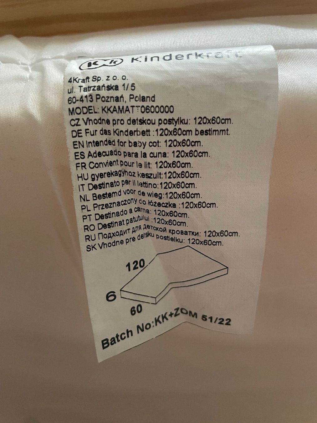 Lits: Lit bébé bois blanc – Neuf (Voir description) à St-Légier-La Chiésaz par Dr.Men 4