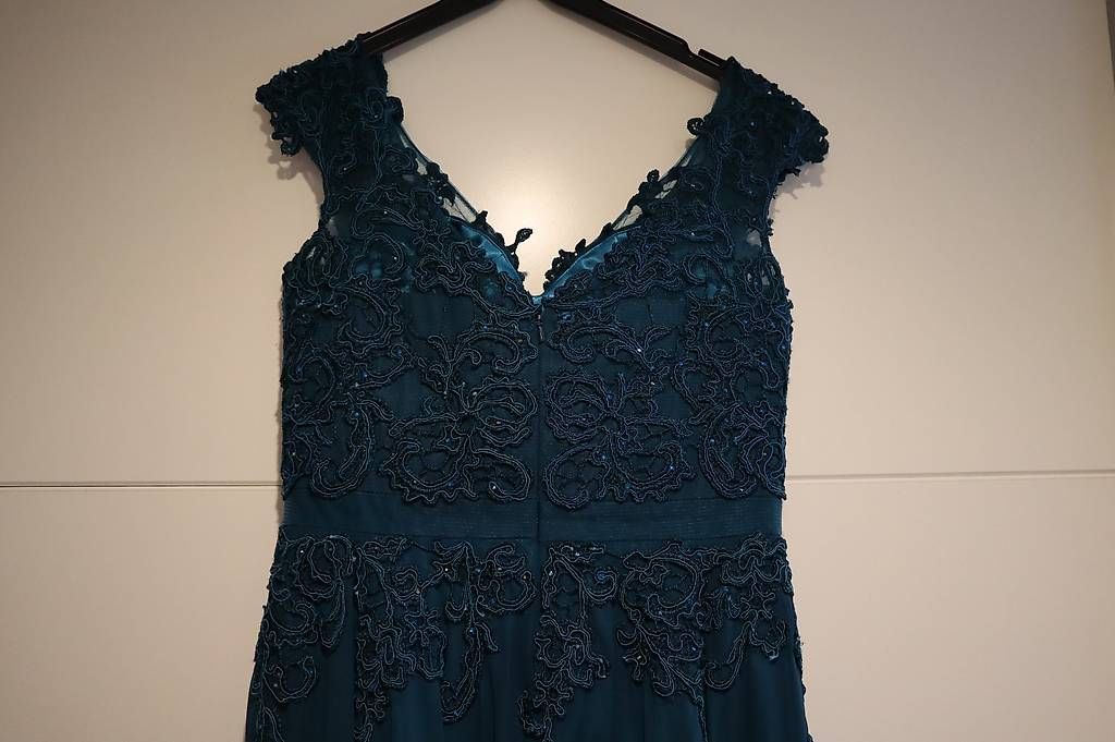 Kleider: Abendkleid petrol  – Gebraucht aus Untereggen von mic_d2tq 3