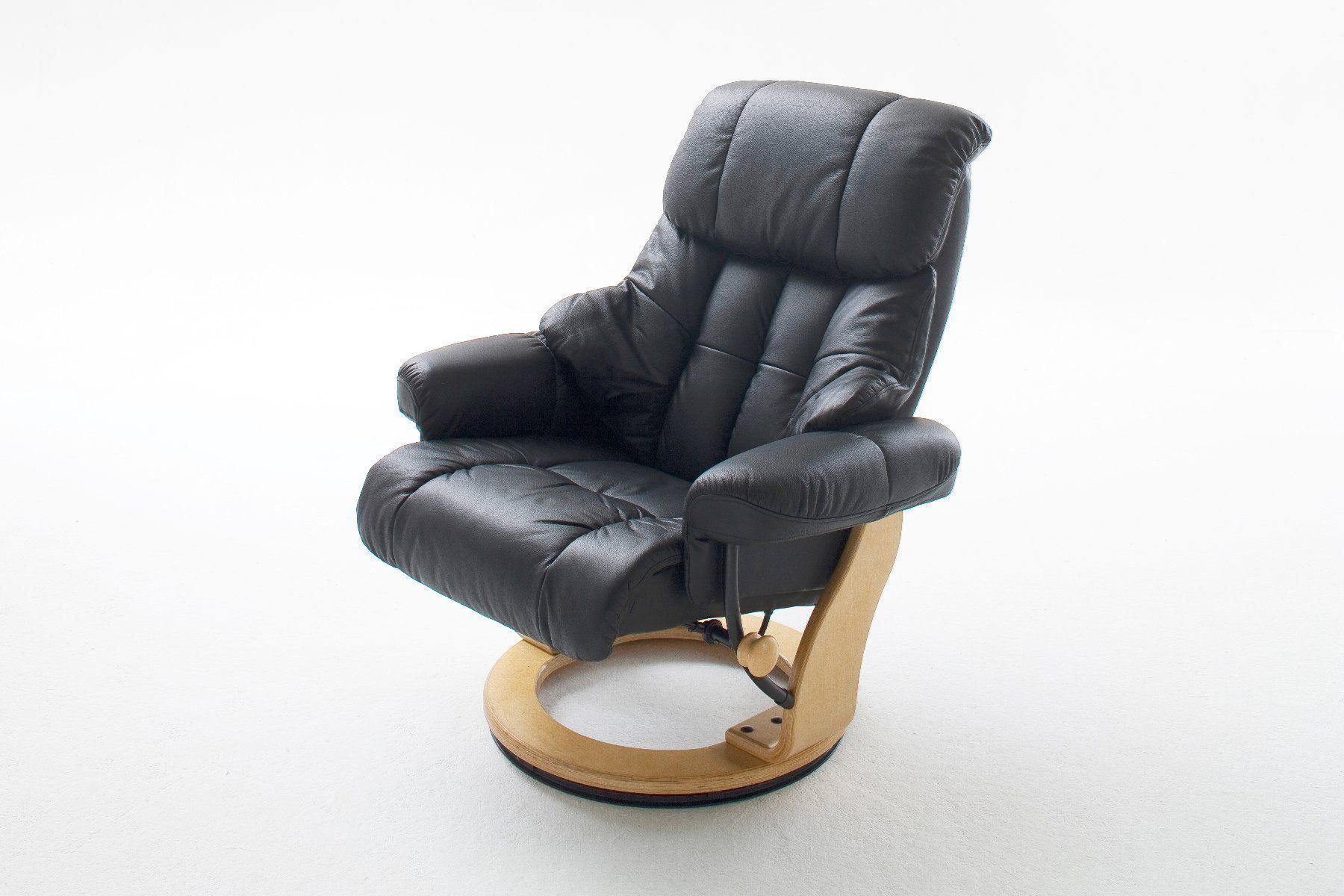 Sessel: Relax Sessel CALGARY Leder schwarz natur – Neu (gemäss Beschreibung) aus Unterentfelden von moebelrufli 3