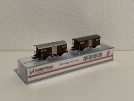 N Güterwagen SBB K3 GMS 2-teilig