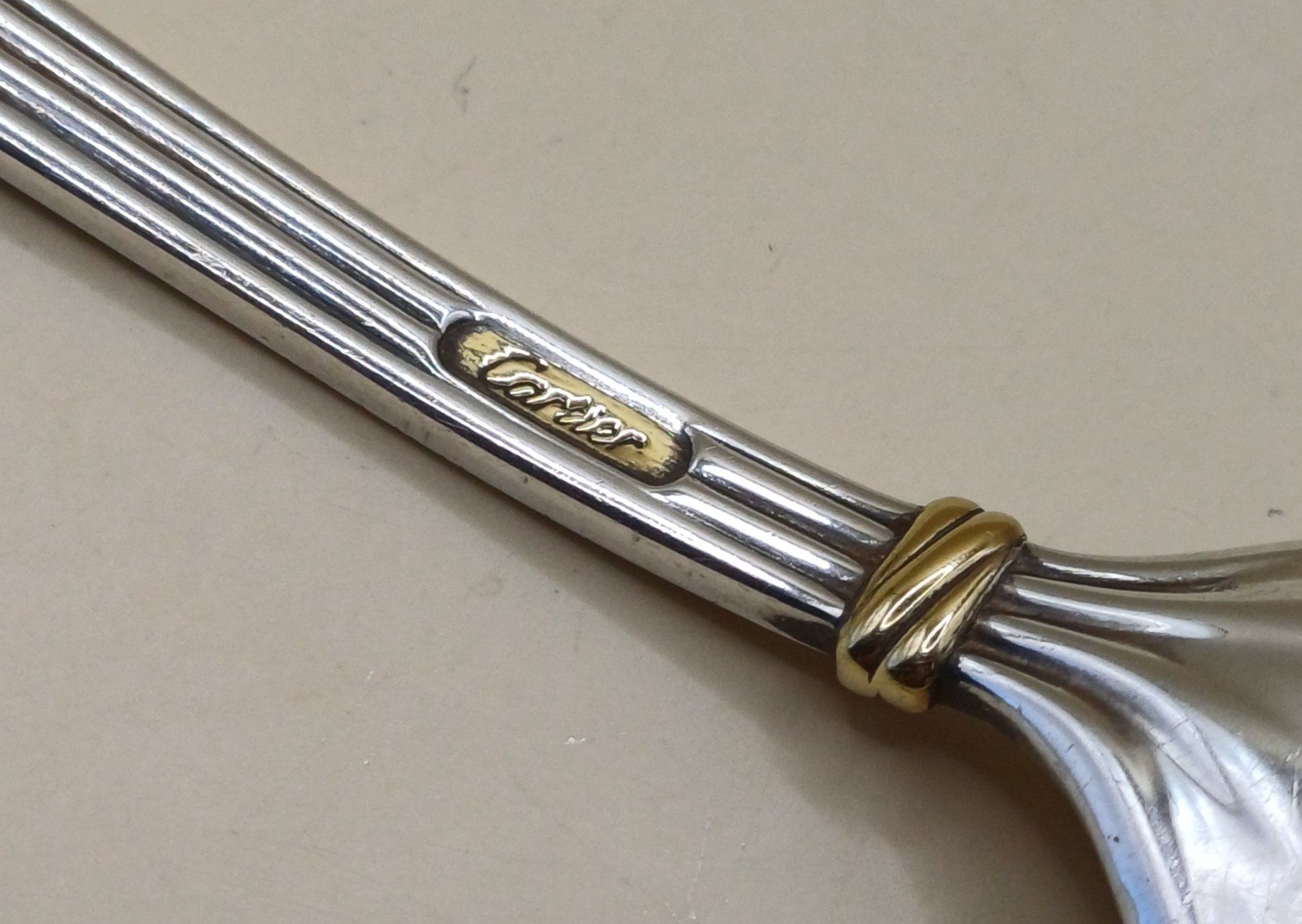 Cartier Löffel: Kaffeelöffel CARTIER Versilbert – Gebraucht aus Brittnau von simionius 1