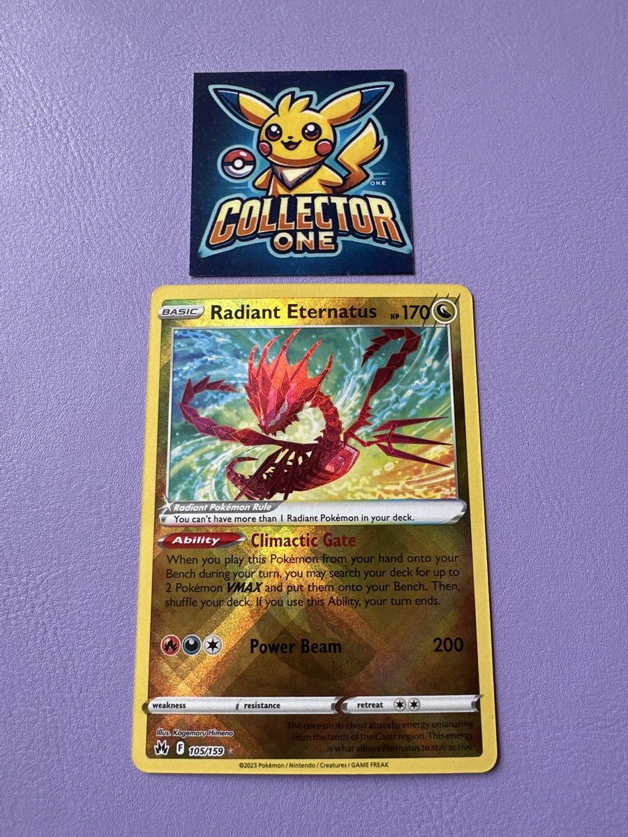 Pokémon Sammelbilder & Trading cards: Pokemon Eternatus Shiny Rare – Neu (gemäss Beschreibung) aus Lommiswil von CollectorOne