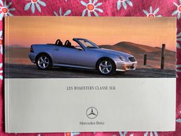 Brochure Mercedes Benz LES ROADSTERS CLASSE SLK 04/01 neuve